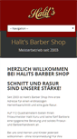 Mobile Screenshot of halitsbarbershop.de